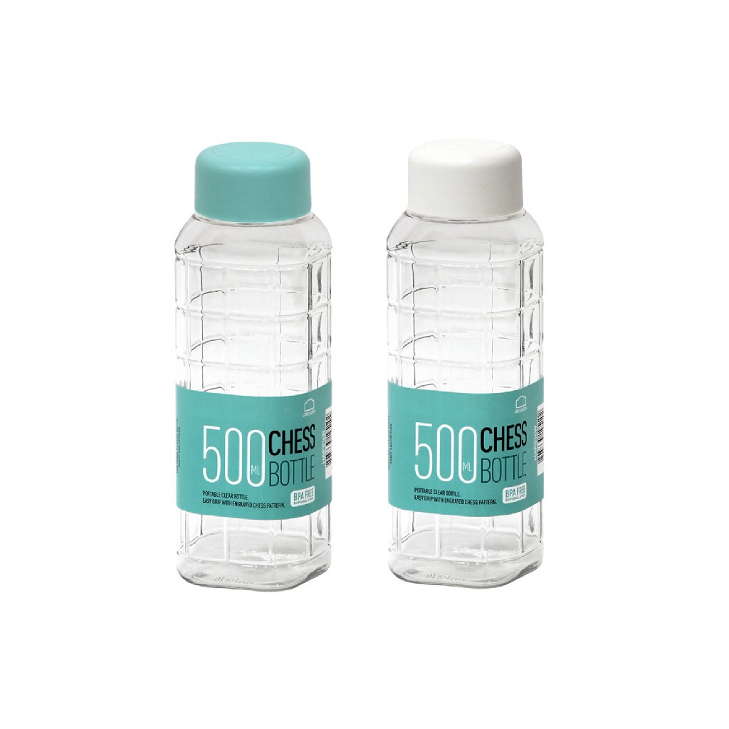 Bình Nước Nhựa Chess Lock&Lock 350ml - 500ml HAP815 HAP816