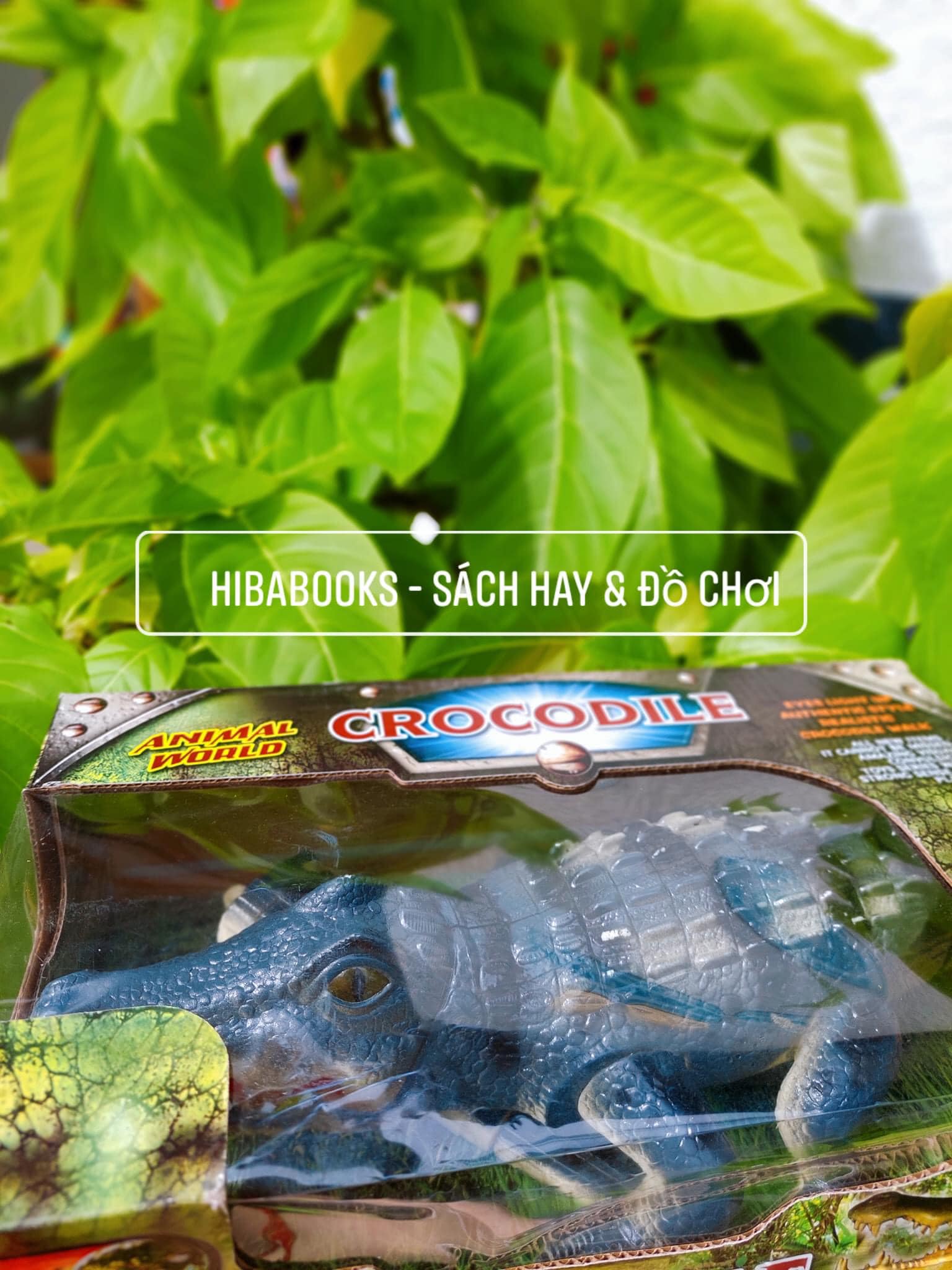 ĐỒ CHƠI CÁ SẤU CHẠY PIN - CÓ NHẠC