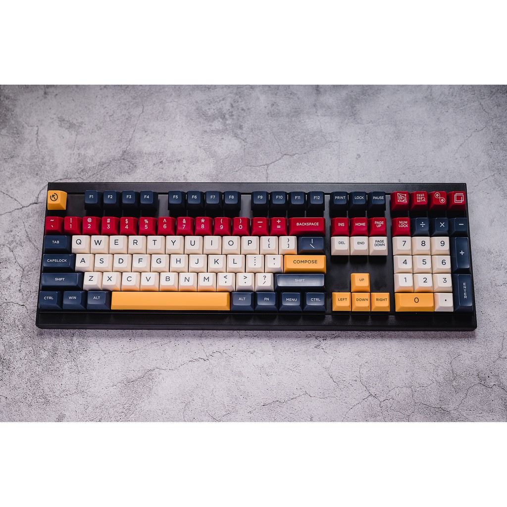 Bộ keycap SA Composition hỗ trợ hầu hết các layout (60,64,68,87,108,...)