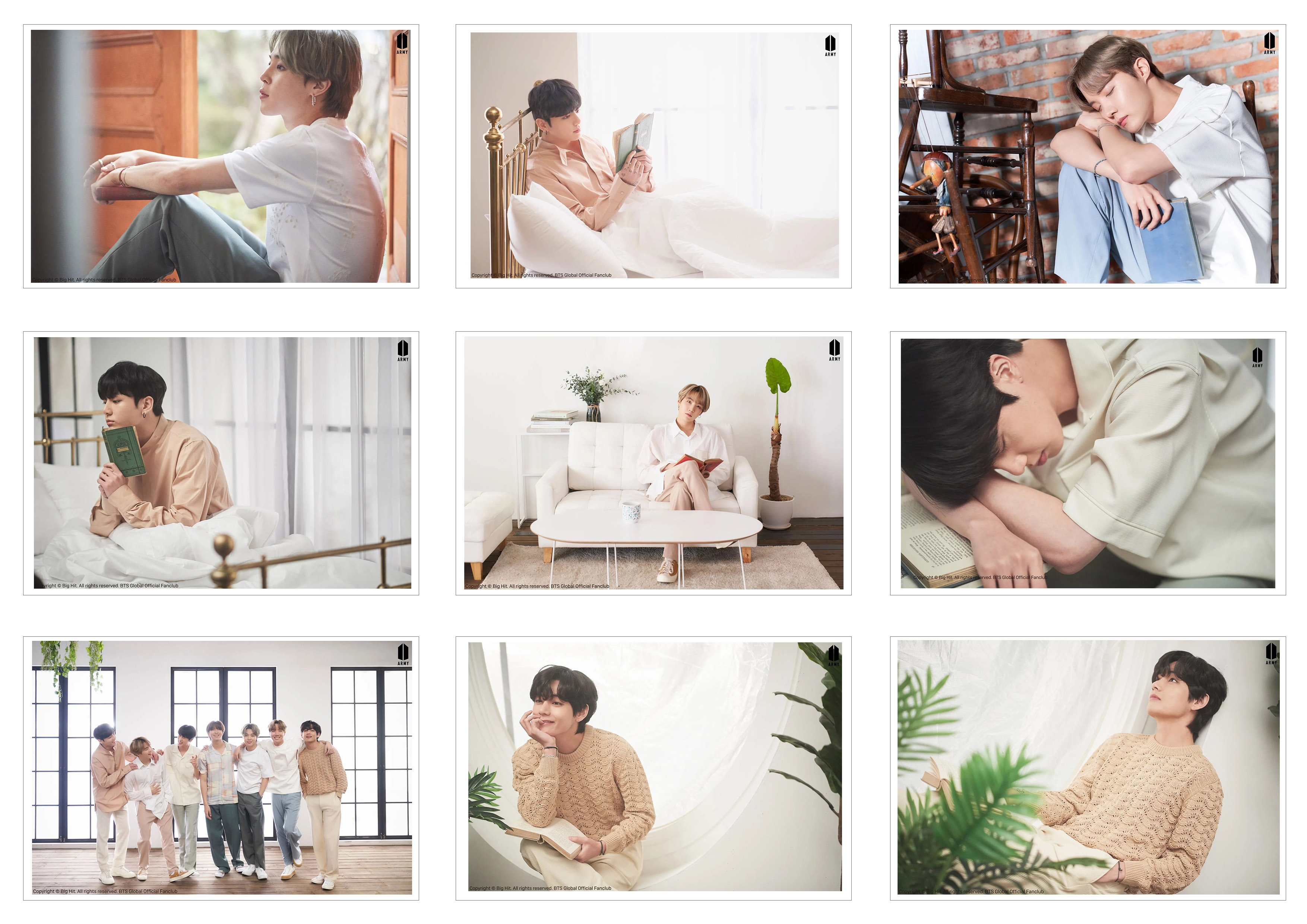 [HCM]Lomo Card 36 Ảnh BTS - 201224 Wevese Update
