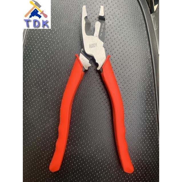 Kìm cắt dây điện bấm cos 9"/225mm cao cấp a0077 buddy