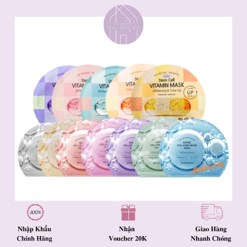 Banobagi - Mặt Nạ Cấp Ẩm Phục Hồi Lẻ 1 Miếng