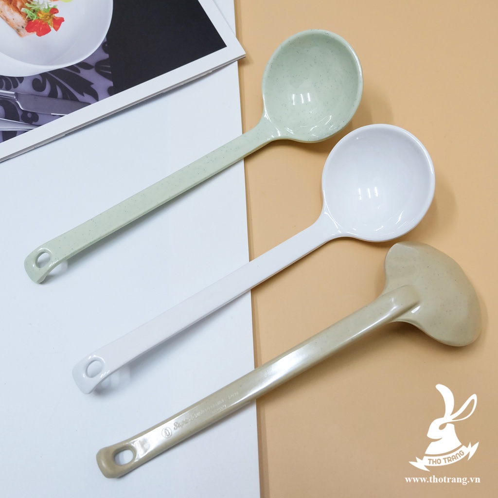 Vá Cơm Vá Múc Canh Nhựa Melamine Superware Thái Lan