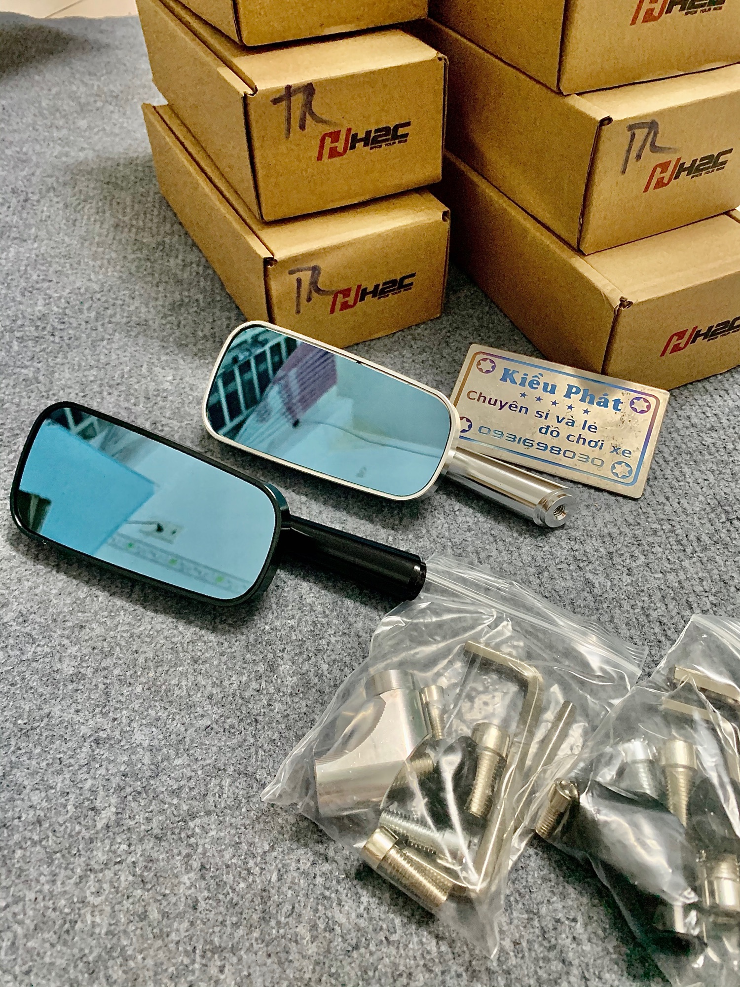 Kính H2C Gương Chiếu Hậu Hàng Loại 1