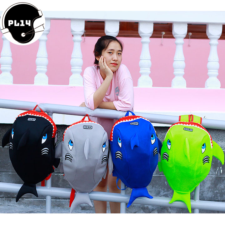Balo Cá Mập Thời Trang Đủ Màu - BBS001