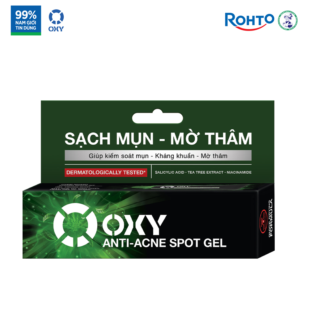 Gel chấm mụn, mờ thâm Oxy Anti-Acne Spot Gel 10g