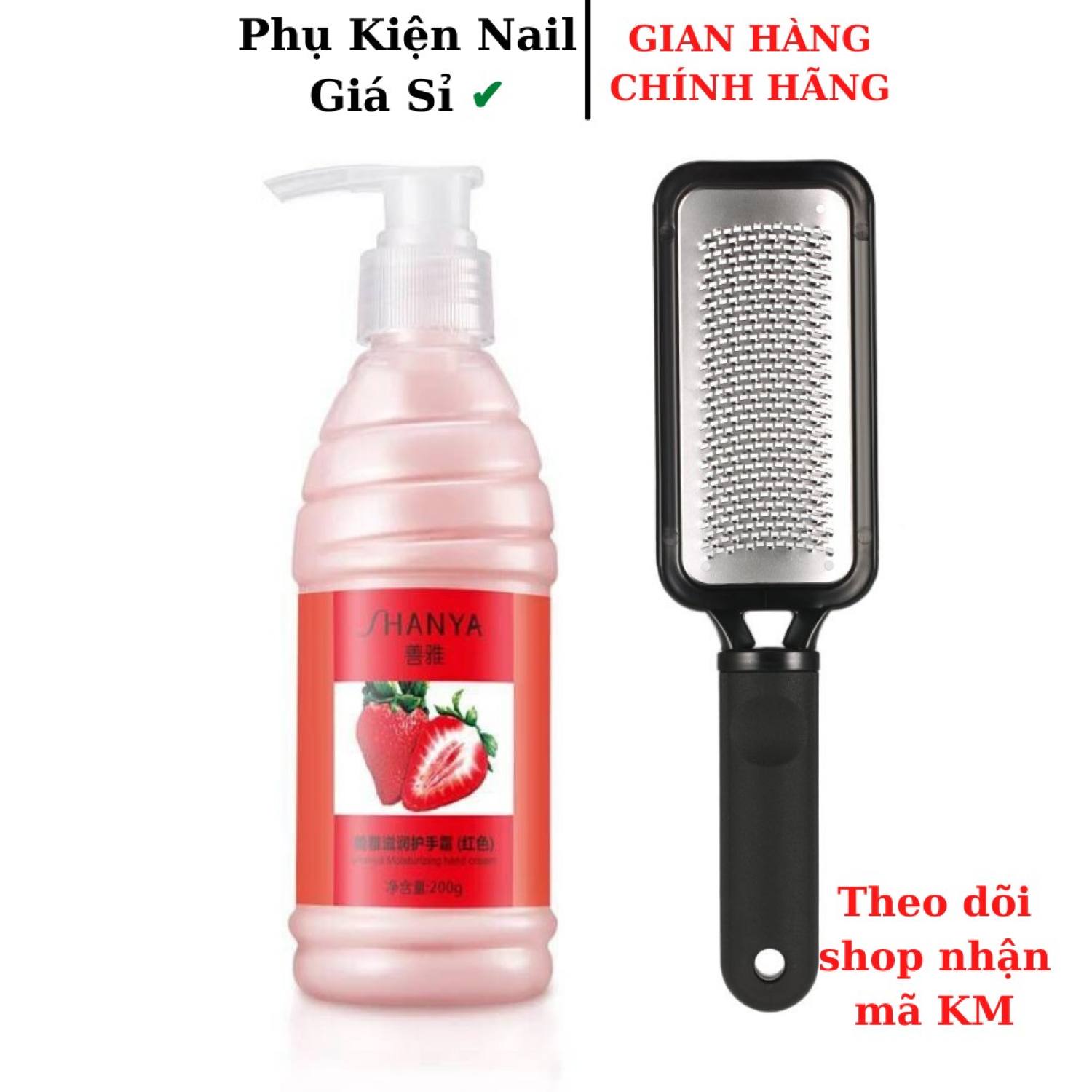 Kem làm mềm da chà gót chân nail spa