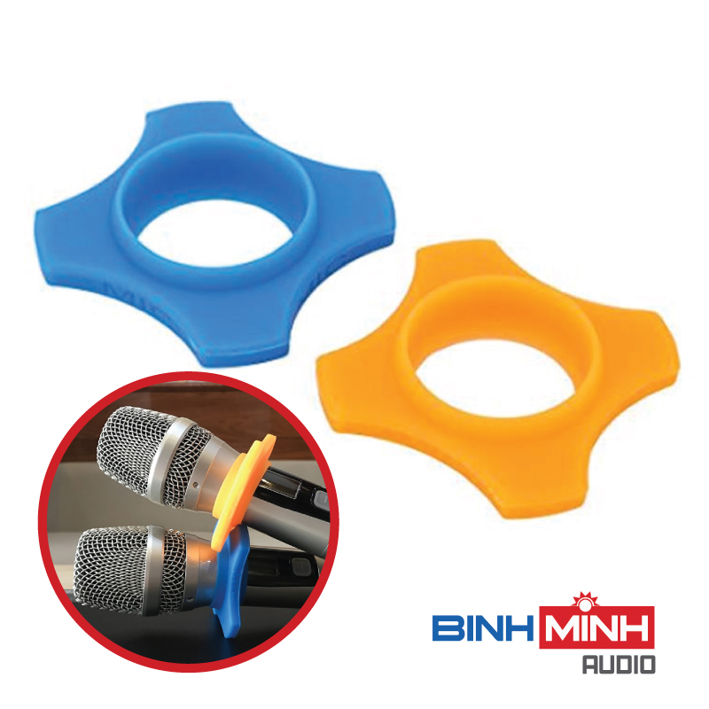 Combo 2 vòng cao su chống lăn cho micro