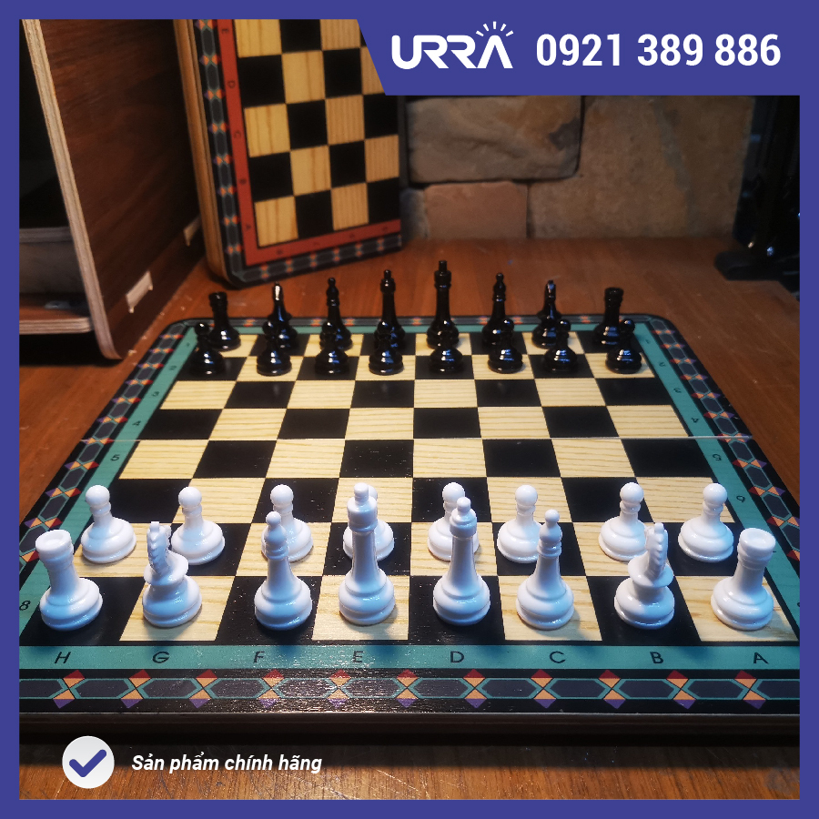 Bộ cờ vua URRA - V Square (hand made)