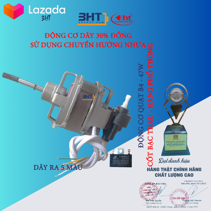 Moter Quạt B4-47W/220V