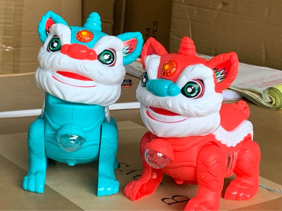 LỒNG ĐÈN TRUNG THU CON LÂN CÓ ĐÈN CÓ NHẠC CHO BÉ