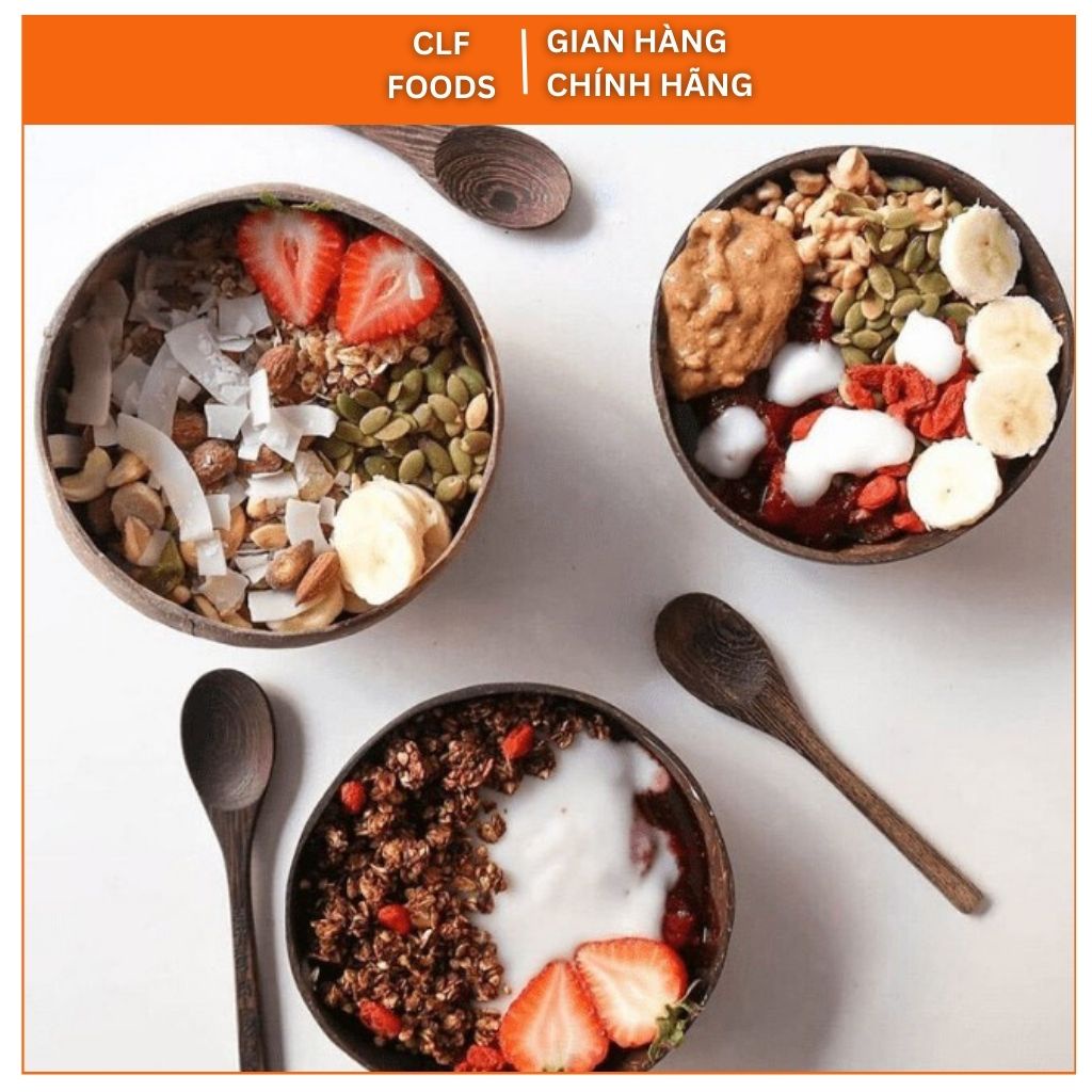 Bowl Spoon Dipper coconut Grenola type 1