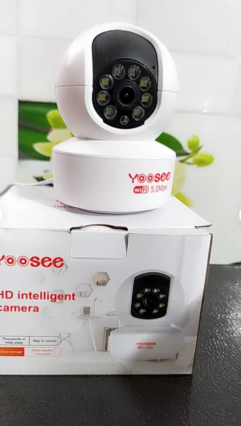 Camera Wifi Yoosee Không Râu 8 LED 5.0Mpx FHD1080 New 2023 Xoay 360 XEM ĐÊM CÓ MÀU - ĐÀM THOẠI 2 CHIỀU - BÁO ĐỘNG CHỐNG TRỘM - PHÁT HIỆN CHUYỂN ĐỘNG CAMERA GIA ĐÌNH NHỎ GỌN - CAMERA AN NINH GIÁM SÁT