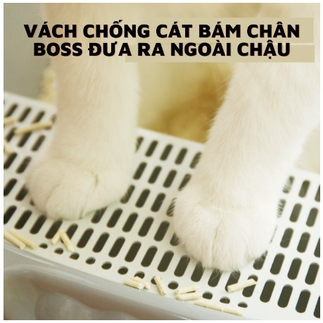 Khay Vệ sinh cho Mèo kèm xẻng.