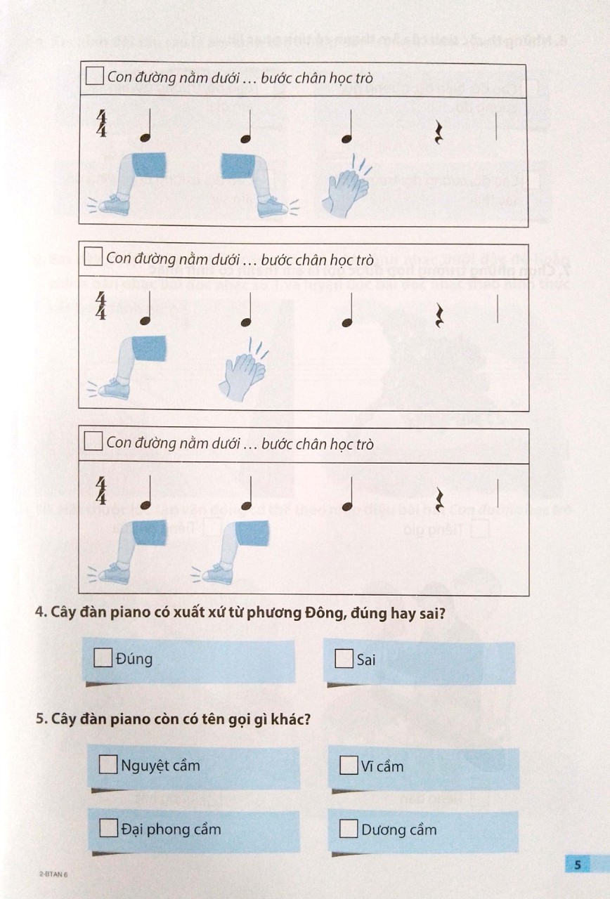 Sách - Bài tập Âm nhạc 6 - Kết nối (bán kèm 1 bút chì)