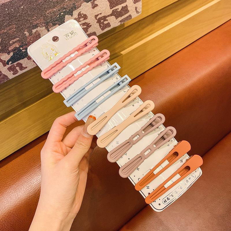 Set kẹp tóc mái đủ màu nhiều hình dáng dễ cute