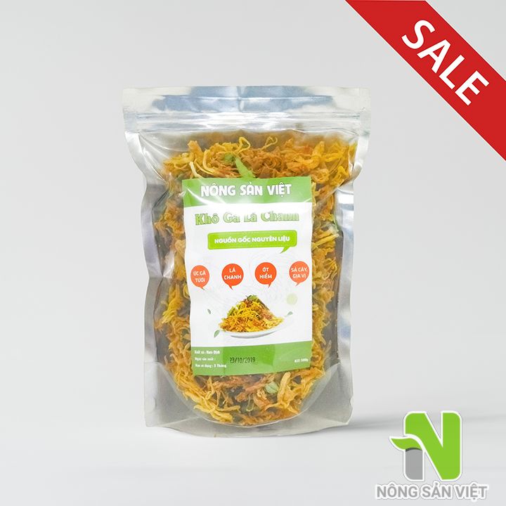 150gr Khô Gà Lá Chanh Xé Cay
