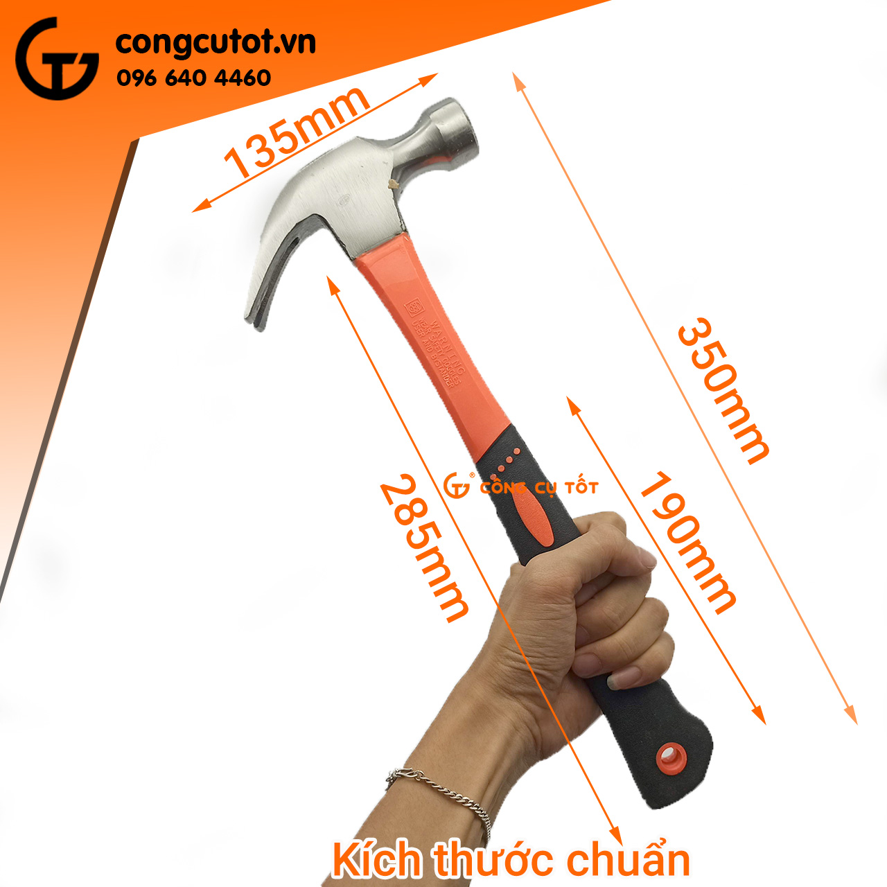 Búa nhổ đinh cán nhựa