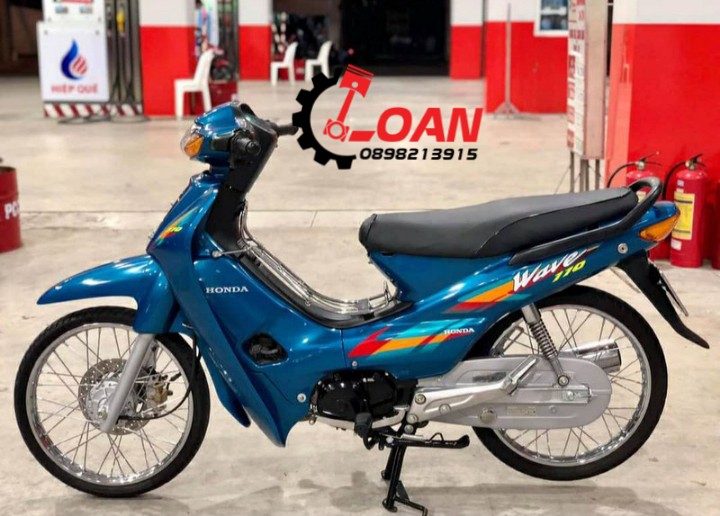Honda Wave thái 110 màu xanh đki 2001 ngbản ở Hà Nội giá 135tr MSP  1005025