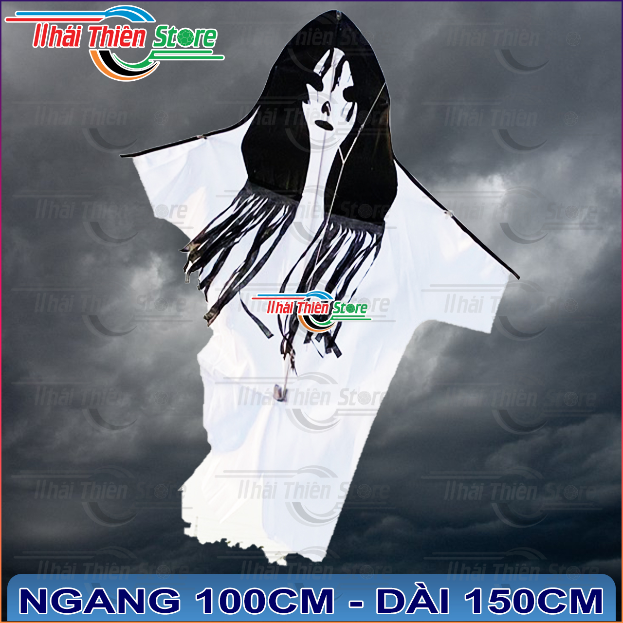 Diều Con Ma Nữ Trắng Đăng Quang