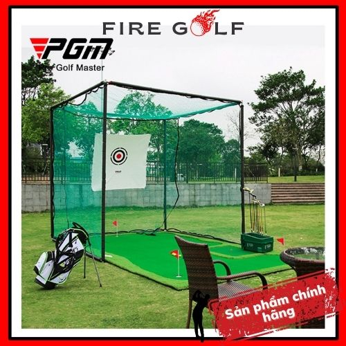 Original PGM lxw001 3m x 3m swing golf training Net frame set-PGM pratical Net (no mats are included)