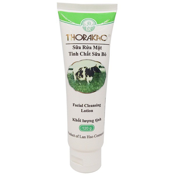 [HCM]Sữa rửa mặt tinh chất sữa bò Thorakao 120g