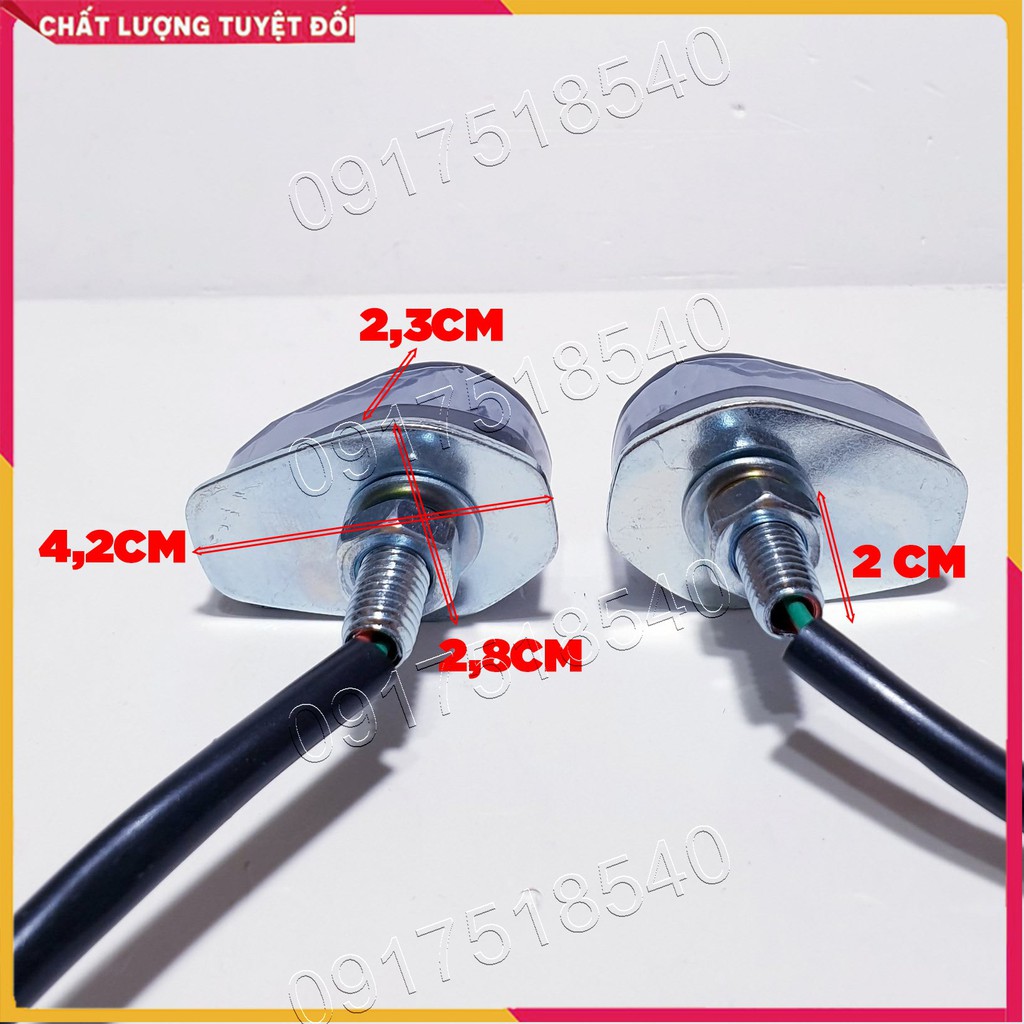 Đèn xi nhan mai rùa lắp vừa khít Winner X [ 1 Đôi]