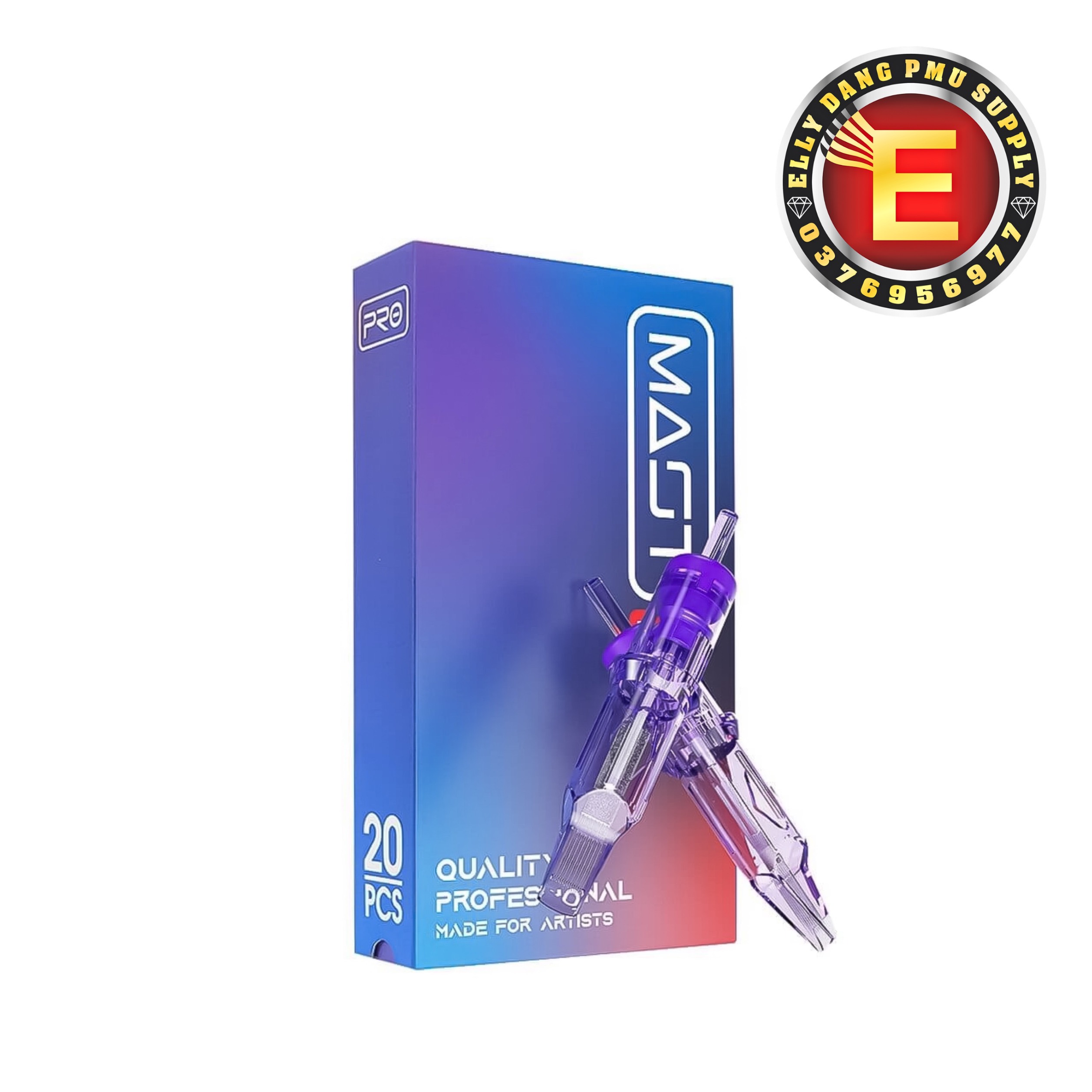 Kim pen mast tím chính hãng hộp 10 cây - dcpx elly đặng
