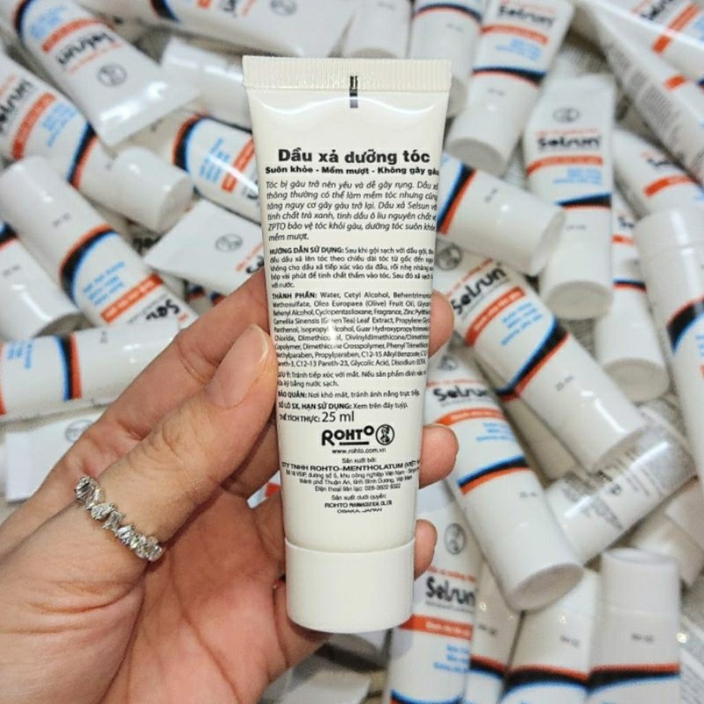 Dầu xả dưỡng tóc Selsun 25ml/1tuýp- Hàng mini