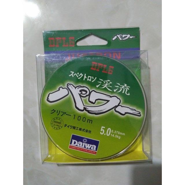 Cước câu cá daiwa 7 màu dài 100m