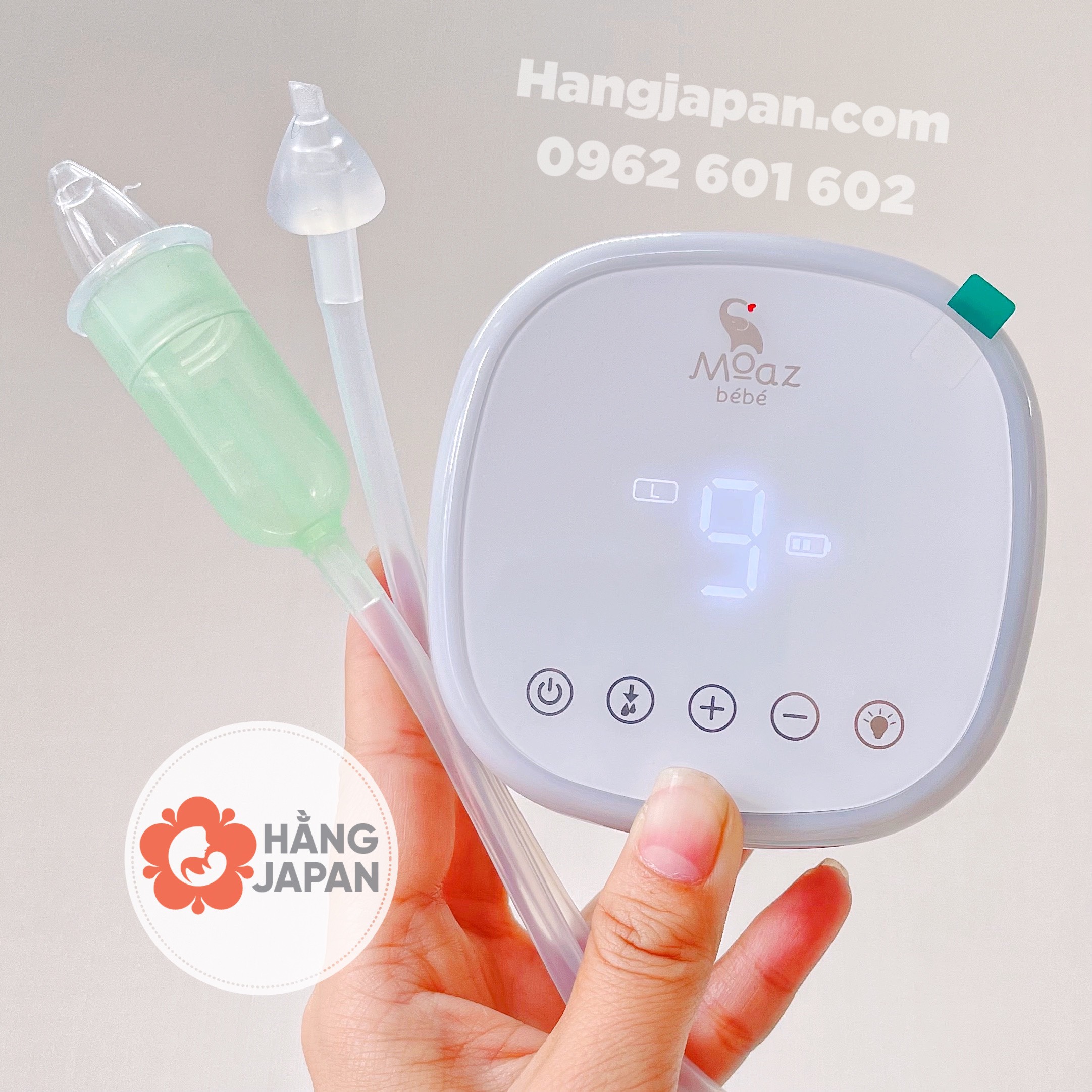 Thiết bị vệ sinh mũi Moaz BéBé MB056 - Bảo Hành 12 tháng