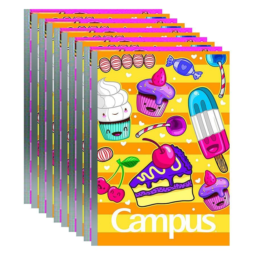 Tập 10 vở Campus Food 120 trang ( Mua 10 tặng 3)
