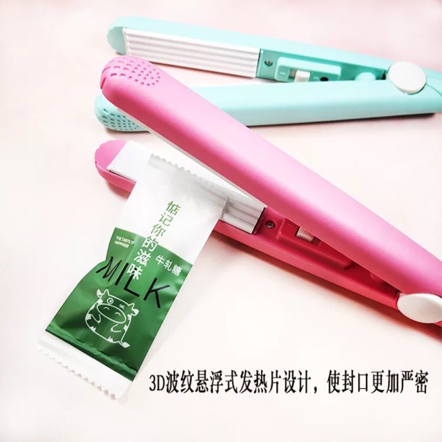 Máy hàn mini hàn miệng túi bánh kẹo cầm tay