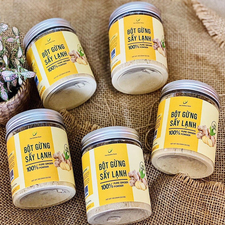 [ 1 KG] BỘT GỪNG SẤY LẠNH nguyên chất