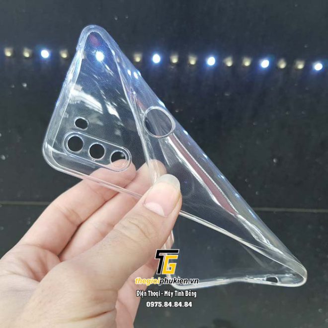 Ốp lưng Vsmart Active 3 silicon dẻo trong suốt