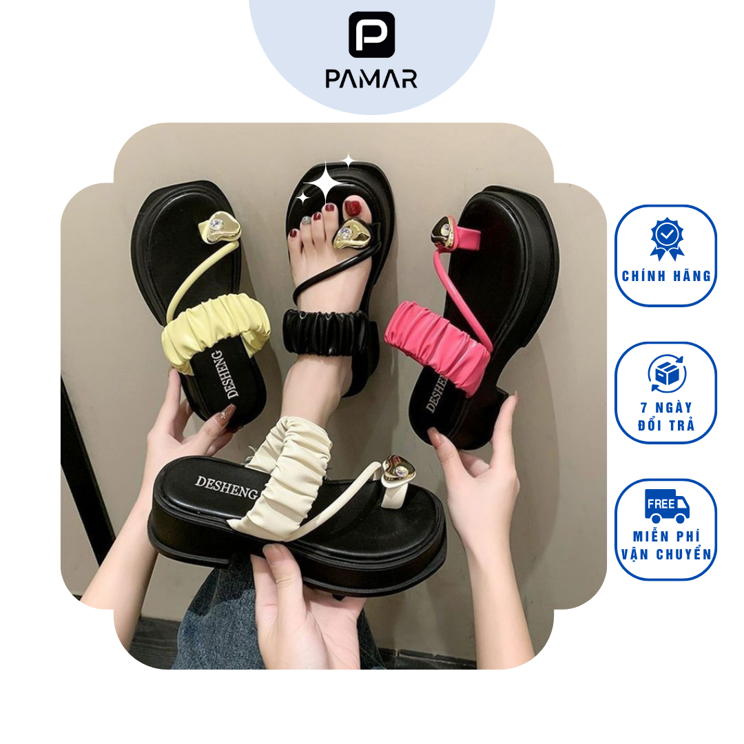 Women's Sandals, Flip-Flops with Rhinestones 2023