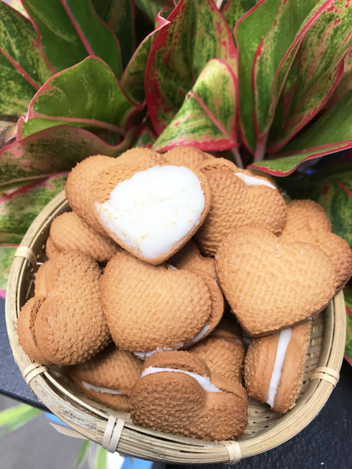 Bánh Trái Tim Kem Siêu Ngon 500G