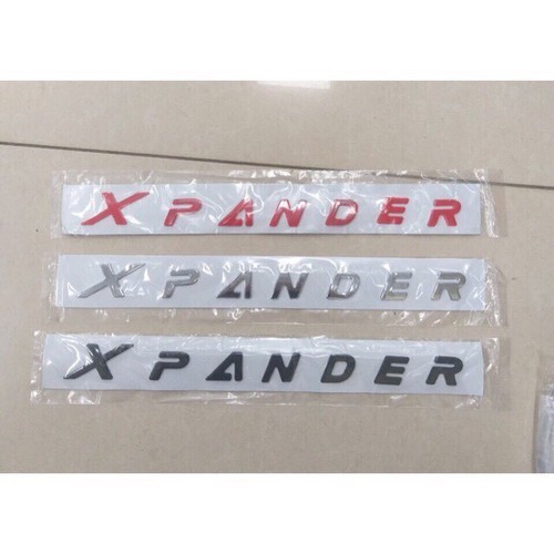 chữ nổi dán cáp pô xpander - chữ nổi dán cáp pô xpander