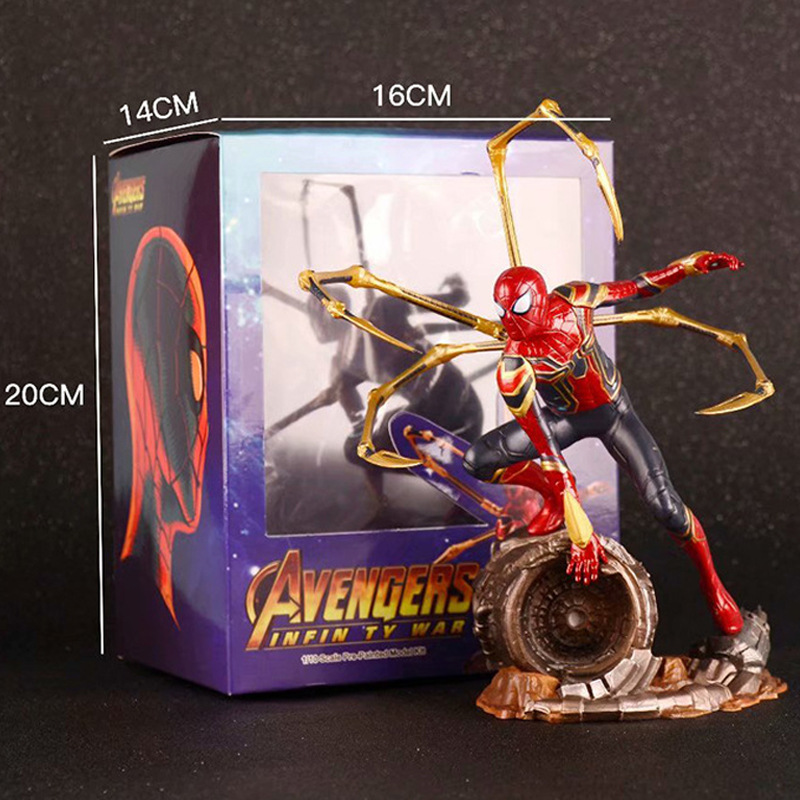 [HÀNG CÓ SẴN - RE NHAT LAZADA] Mô hình người nhện Iron Spider Man Avengers Infinity War ARTFX