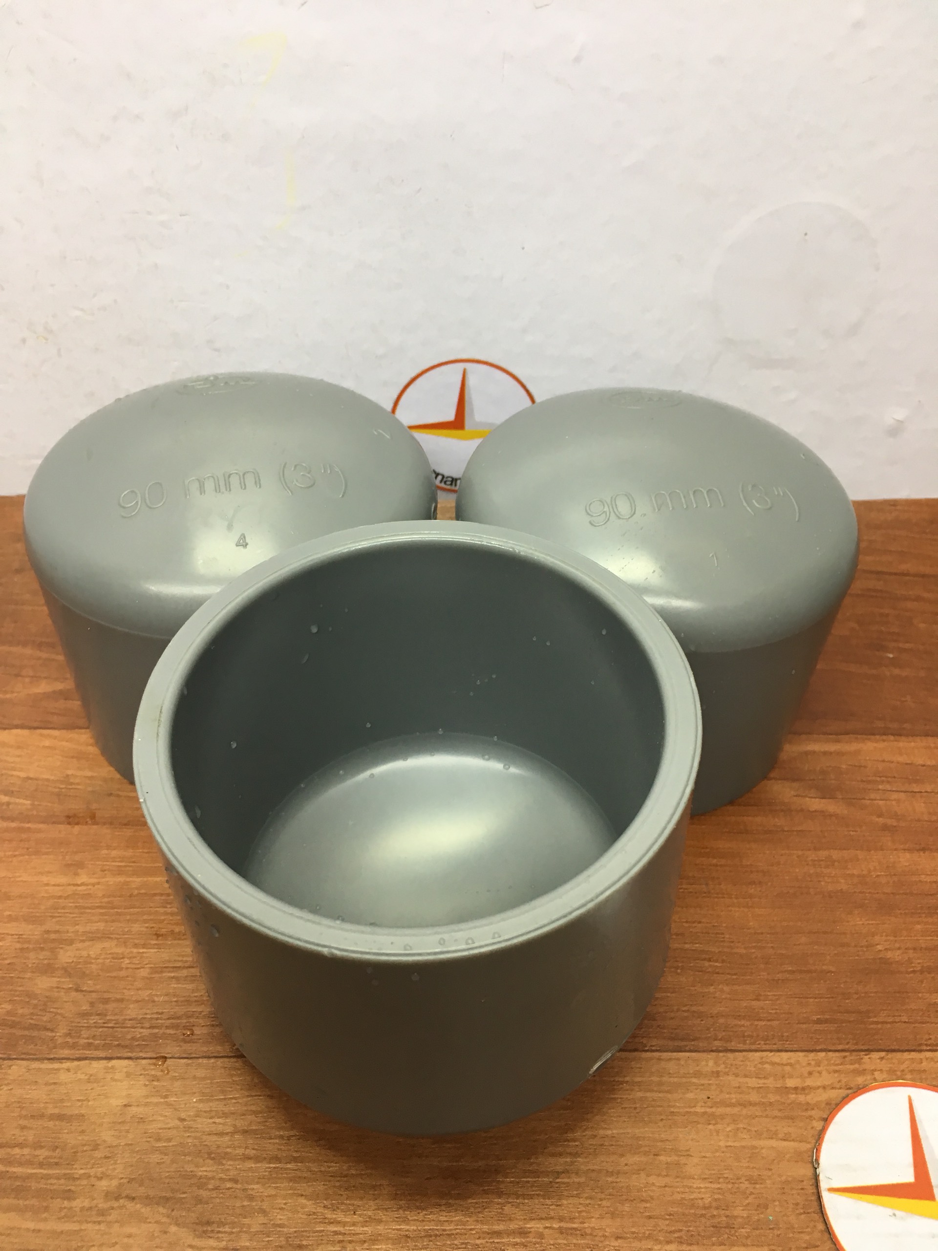 Nắp bịt PVC phi 90( 3" ) Bình minh