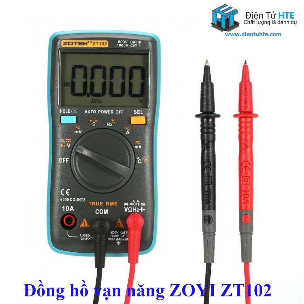 Đồng hồ số zotek zoyi zt102 true rms