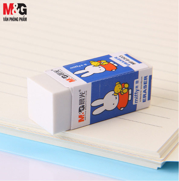 [HCM]Combo 3 cục gôm tẩy thỏ M&G- gôm màu trắng-MF6303