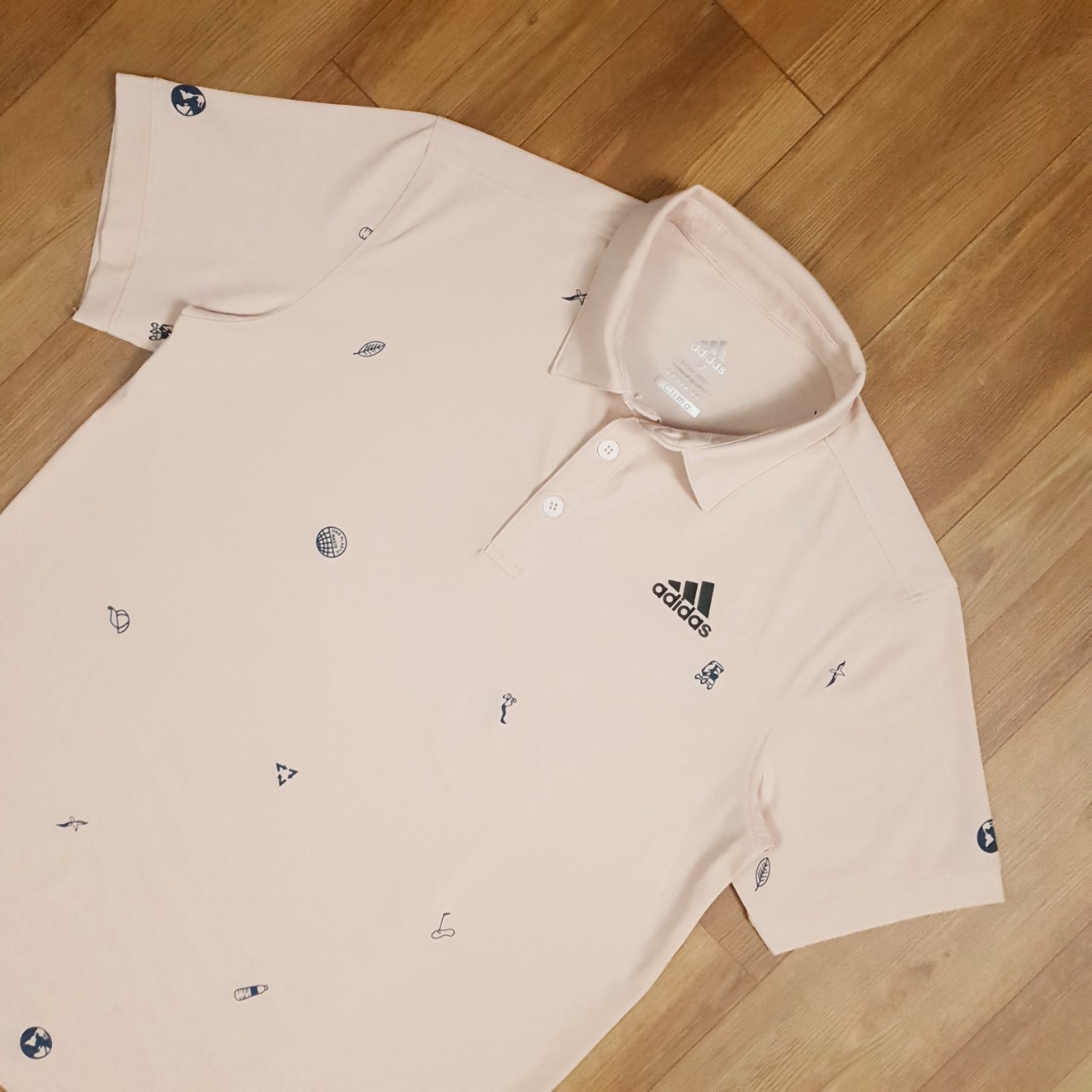 ÁO POLO ADIDAS GOLF MONOGRAM PLAY GREEN