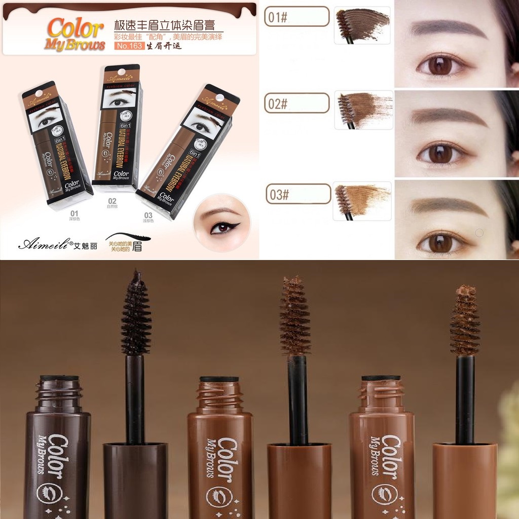[HCM]Mascara mày chuốt lông mày Aimeili My Brow