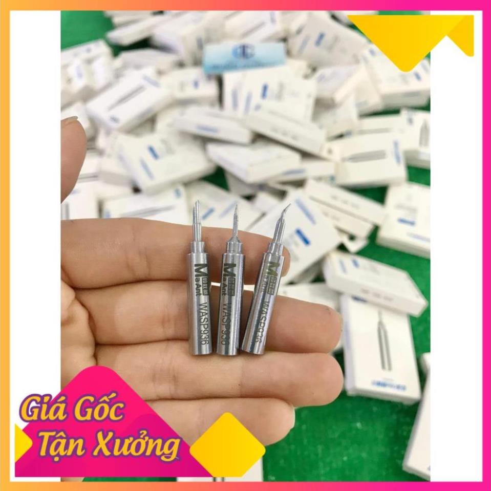 (sỉ lẻ) Mũi hàn 936 MaAnt cong - dao - thẳng (loại xịn) PGST2