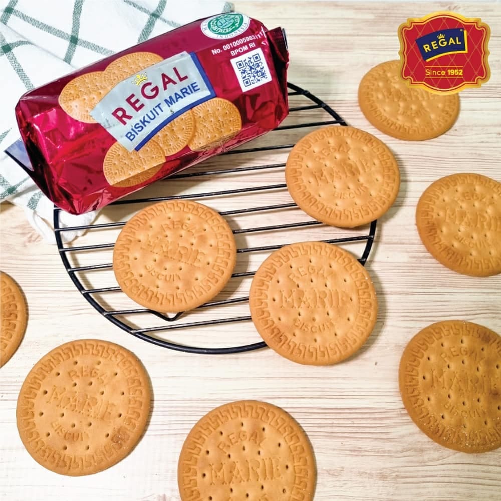 BÁNH QUY REGAL MARIE BISCUITS (120g) - NHẬP KHẨU INDONESIA