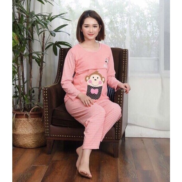 (Có sz 90kg) Bộ đồ cho mẹ bầu và sau sinh