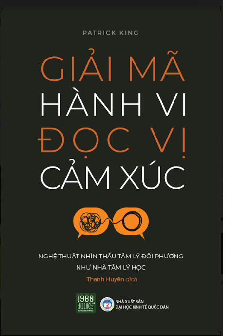 Sách giải mã hành vi đọc vị cảm xúc
