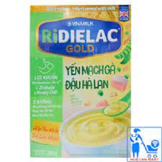 Bột ăn dặm của Vinamilk - Yến mạch sữa 200g.