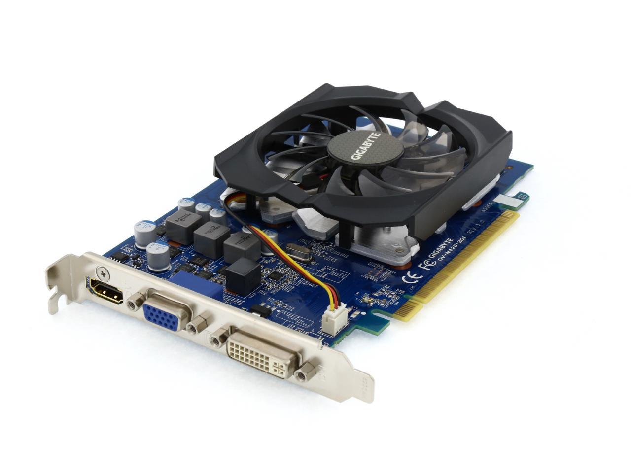 Card vga gigabyte gt420 2g ddr3 128 bit chơi game lol, fifa, cf...
